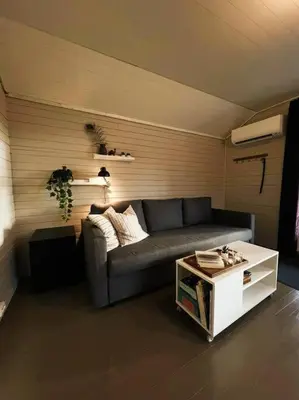 Gallery image of Idyllisk minihus i landlige omgivelser - med 5 sengeplasser og parkering in Åsen