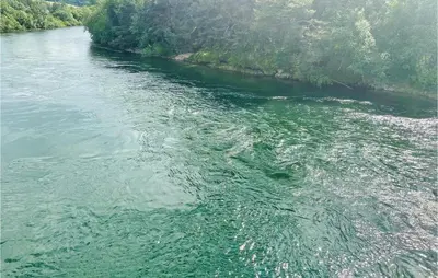 a view of a river from a bridge at Gorgeous Home In Dovre With Wifi in Dovre