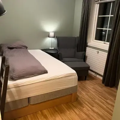 Koselig rom i rolige omgivelser