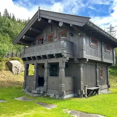 Eventyrtunet in idyllic Tuddal