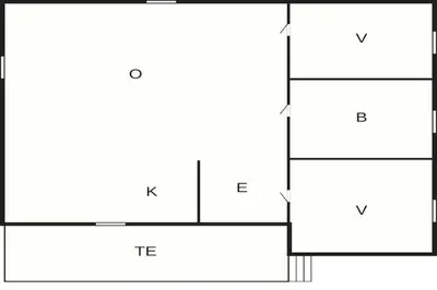 a block of squares with the words ff and e at 4 person holiday home in Lysøysundet in Teksdal