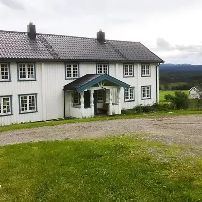 Newly renovated house on a farm
