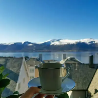 Fjord-view apartment