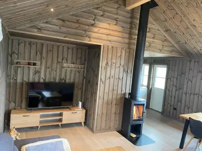 Gallery image of Flott hytte på Voss midt i skiløypen in Skutle