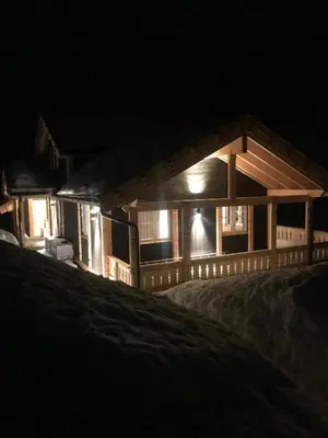 Gallery image of Flott hytte på Voss midt i skiløypen in Skutle
