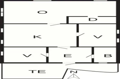 a block diagram of a diagram of a molecule at 6 person holiday home in Otta in Otta