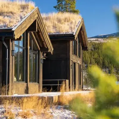 Ny og moderne hytte med sauna