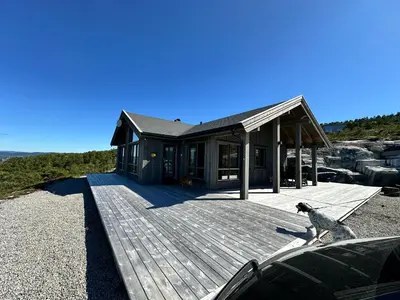 Gallery image of Flott hytte med høy standard og unik utsikt in Lensvik