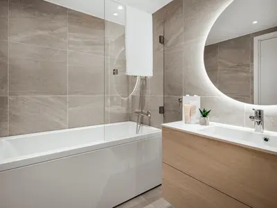 Gallery image of Modern house with two bathrooms and two bedrooms, renovated in 2022 in Bergen