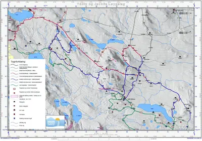 a map of the alleghenyhenyhenyhenyhenyhenyhenyhenyhenyheny mountains at Modern Cozy Cabin Near Langsua National Park in Heggenes