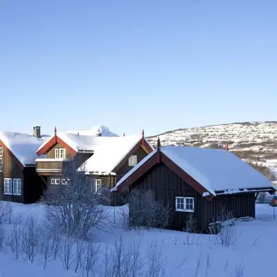 Grand Log Cabin With Fireplace And 12-14 Beds