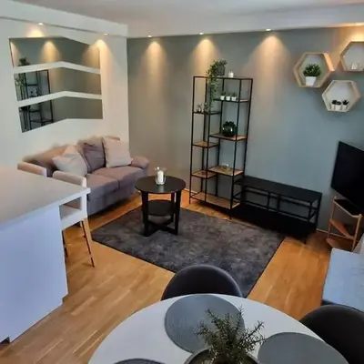 Central 1 bedroom apartment with a view