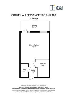 a floor plan of a bedroom bathroom house at Lys og koselig leilighet leies ut til Ski VM 2025 in Trondheim