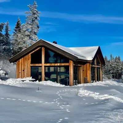 New modern cabin at Norefjell with sauna