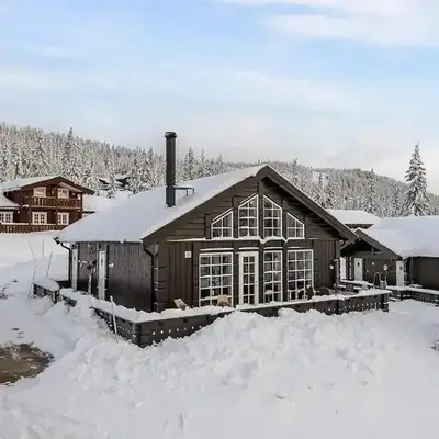 Relax By The Ski Tracks In A Cabin At Sjusjøen