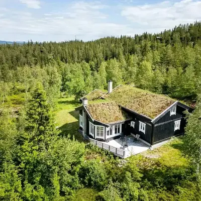 Family Cabin With Panoramic View Near Vikerfjellet