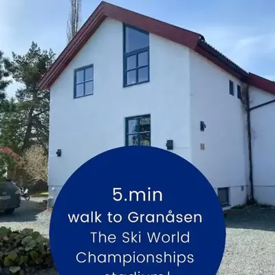 SKI VM House 5 min walk to Granåsen ski stadion
