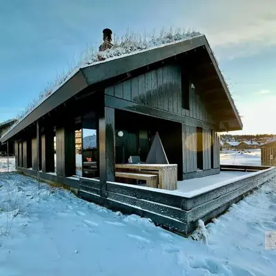 Modern cabin Hafjell high standard ski-in out