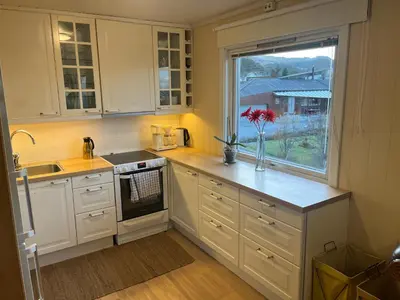 Gallery image of Cozy home with a fireplace, well connected to bus, quiet and view over the fjord in Trondheim