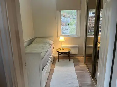 Gallery image of Cozy home with a fireplace, well connected to bus, quiet and view over the fjord in Trondheim
