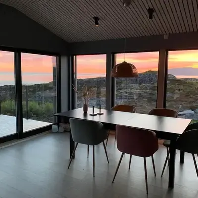 Great cottage with unique views and high standard