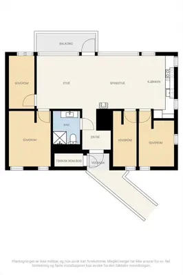 a floor plan of a house at Hafjell Front 220B 8pers Ski InOut, Downhill bike in Hunder