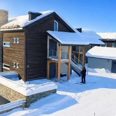 Utsiktsleilighet med ski in out på Hafjell 7 sengeplasser