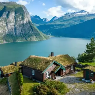 Panoramic Cabin With Fjord Views In Valldal