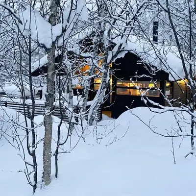 Modern Mountain Cabin Near Hiking Terrain
