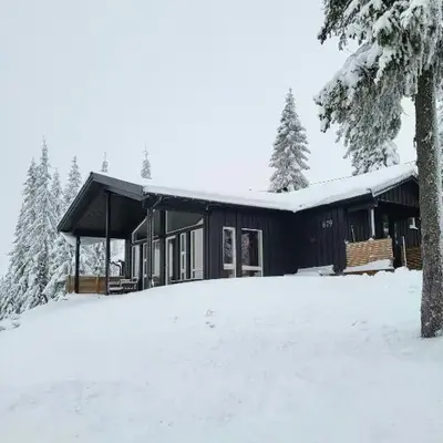 Sunny Cabin With Panoramic Views At Sjusjøen