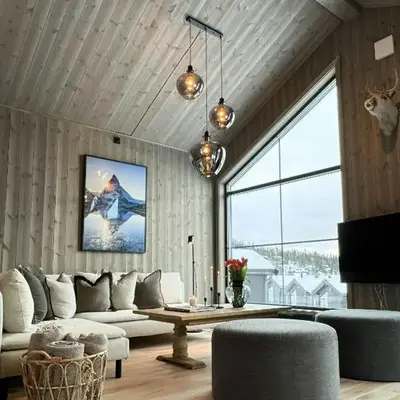 Modern Family Cabin In Norefjell Ski-Inout