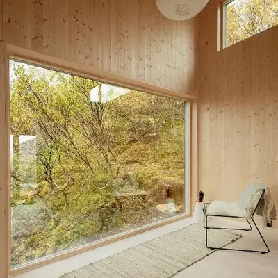 Architect Drawn Cabin With Sea View At Stokkøy