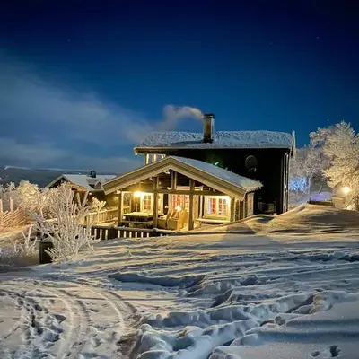 Mountain Cabin With Panoramic Views At Hummelfjell