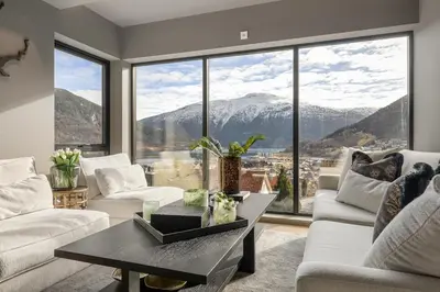 Gallery image of Stunning Views - Free Parking - Luxury - Central in Sogndal