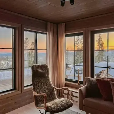 Modern Family Cabin By Tempelseter Ski Trails
