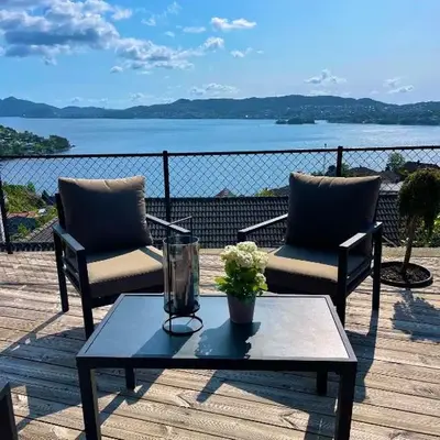 2 leiligheter med panoramautsikt