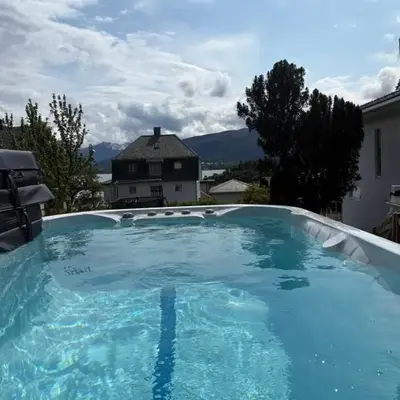 Entire home with pool and garden