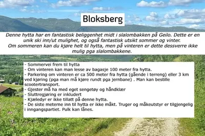 a page of a poem with a grassy field at Bloksberg - cabin with amazing view and ski inn-out in Geilo