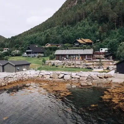 Seaside Cabin With Panoramic Views In Alvundfjord