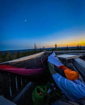 a colorful boat sitting on top of a building at Idyllic house in Hurdal 2 bedroom in Hurdal