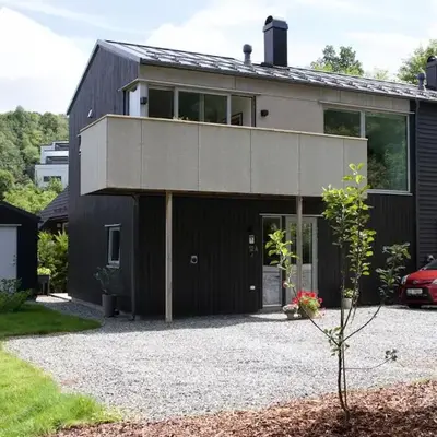 Moderne hus - sentralt