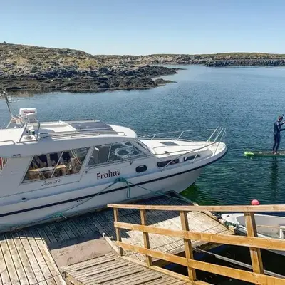 Nice Home In Sauøya With House Sea View