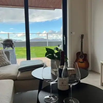 Modern apartment with view
