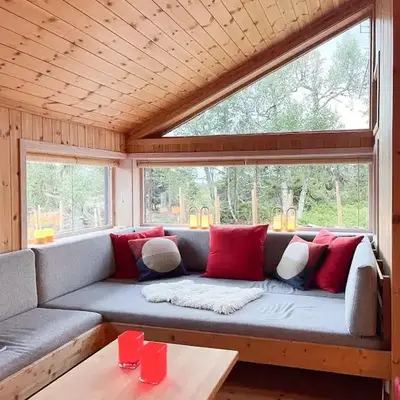 Modernized Log Cabin At Ljøsheim