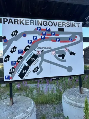 a sign for a racecarinosaurist at Ski in ski out apartment with sauna in Hemsedal