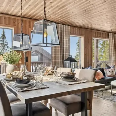 Large family cabin at Hafjell with ski in-ski out