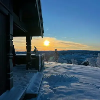Family Cabin With Panoramic Views In Aurdalsåsen