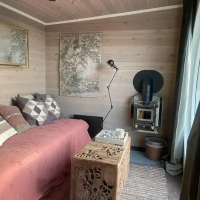 Tiny house on wheels with great views Sjusjøen
