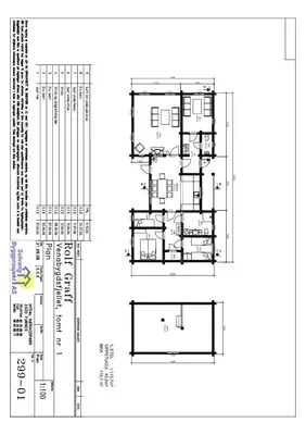 a floor plan of a house with drawings at Log Cabin Near Muen And Myafallene in Venabygd