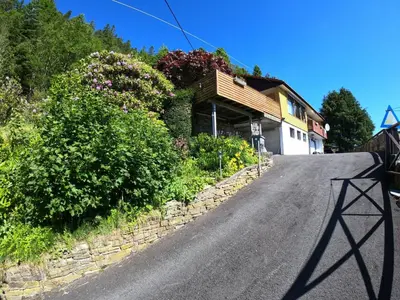 a house on the side of a road at Apartment Fw Franzi by Interhome in Hagavik